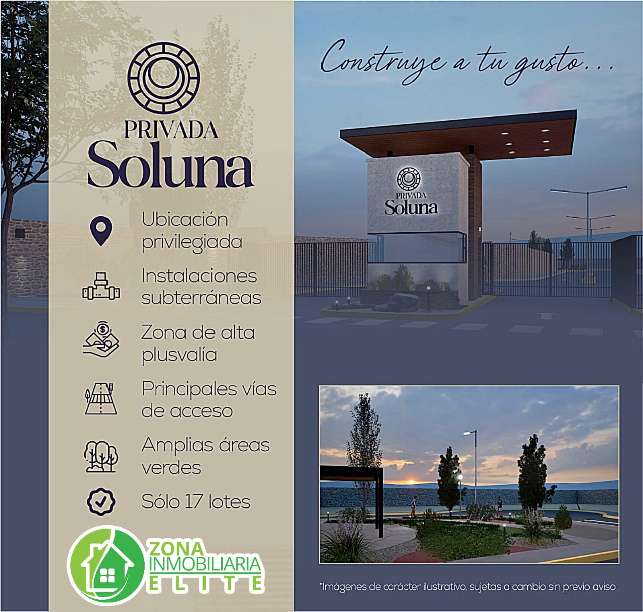 SOLUNA LOTES RESIDENCIALES